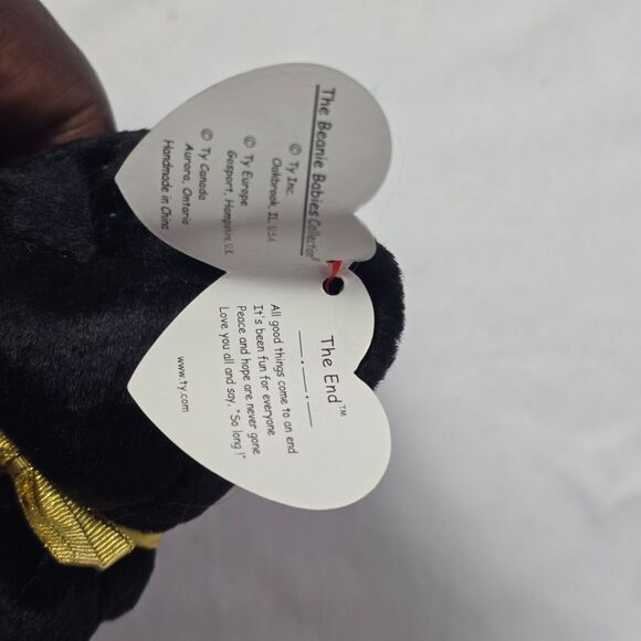 TY Beanie Baby The End‎ Retired Collectible Bear  Original Hang Tag - Picture 6 of 8